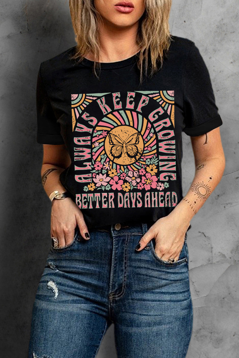Always Keep Growing Graphic Tee