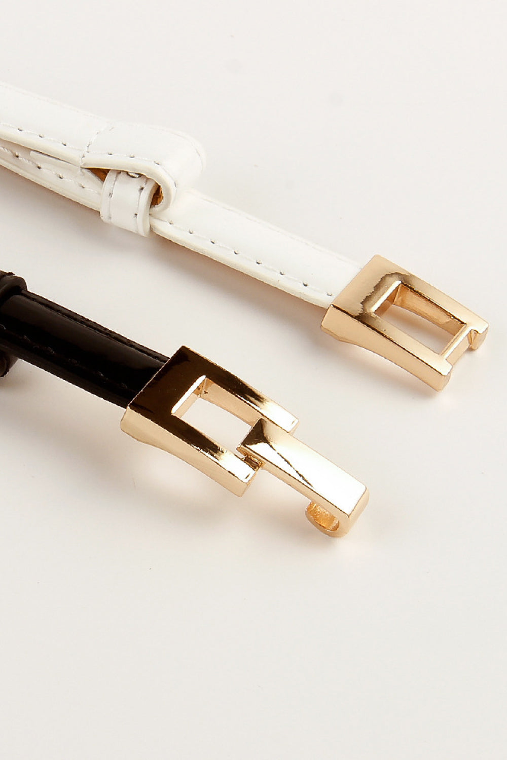 Gold Skinny Belt