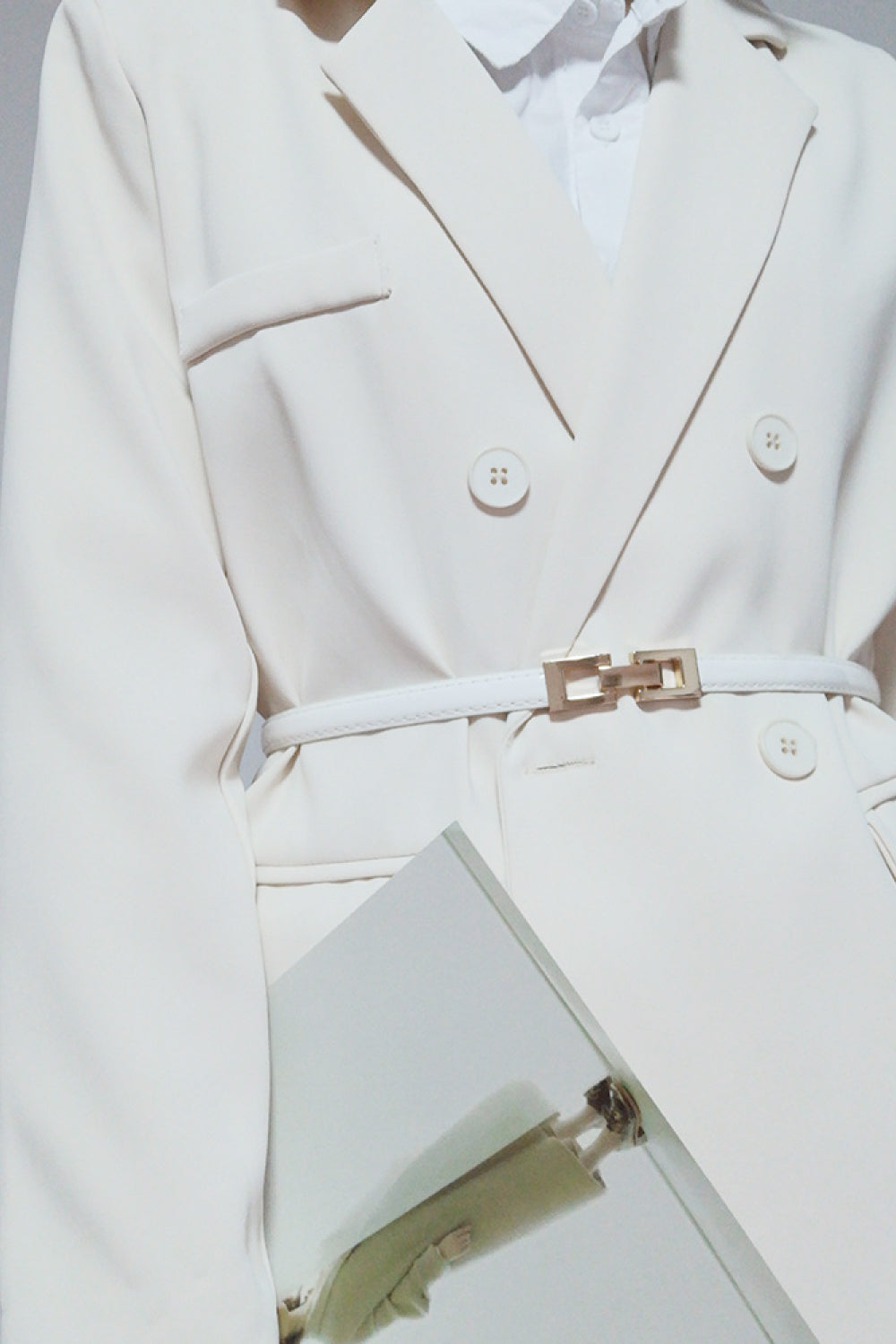 Gold Skinny Belt