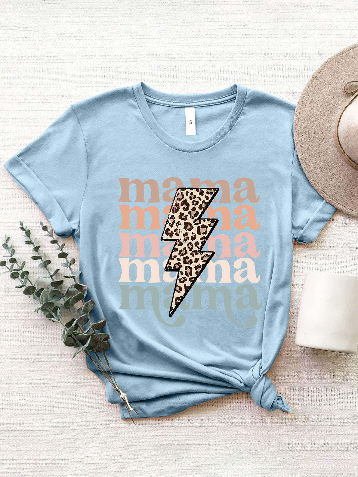 Mama Lightning Bolt Graphic Tee