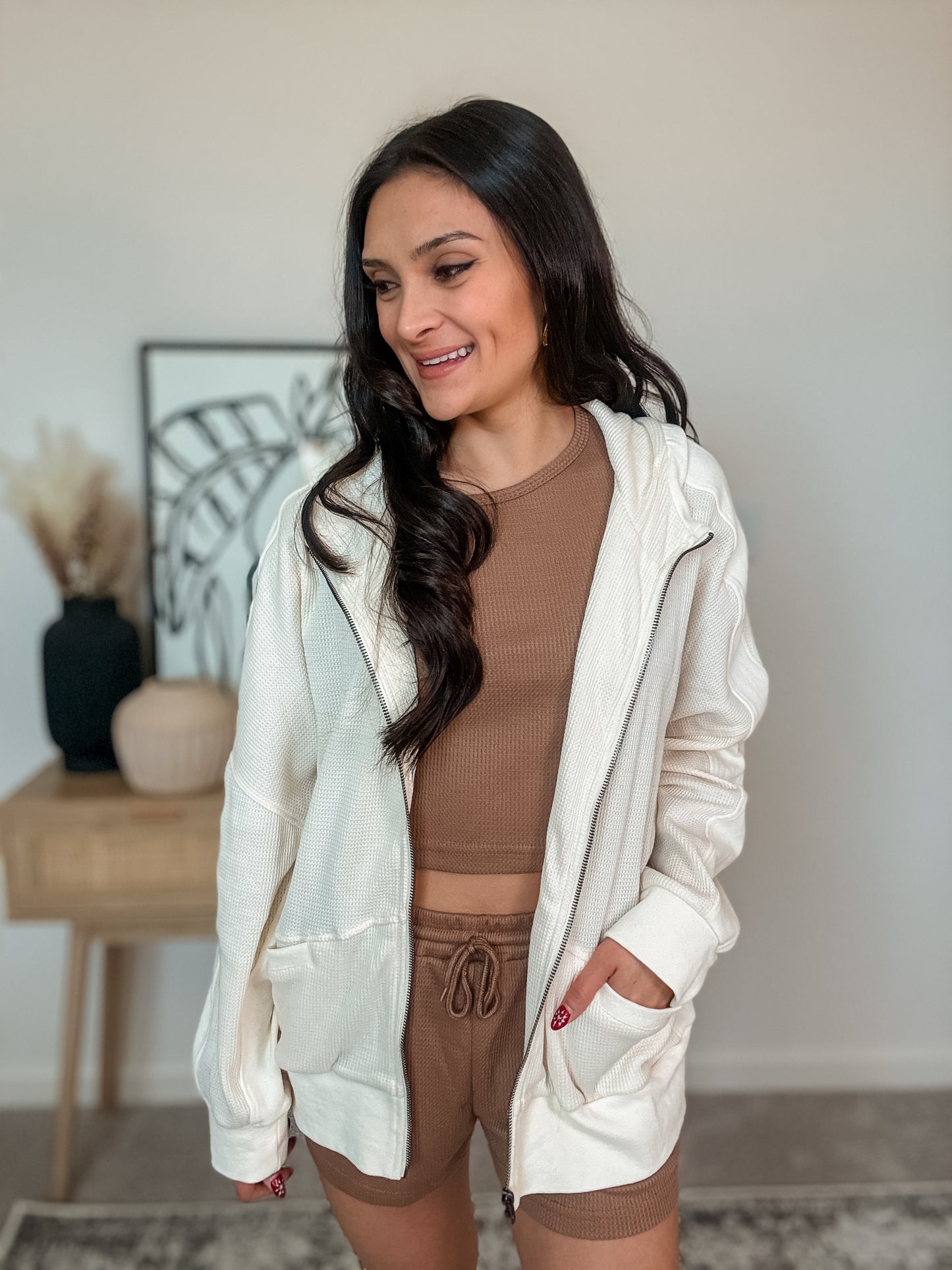 Running Errands Zip-Up Hoodie