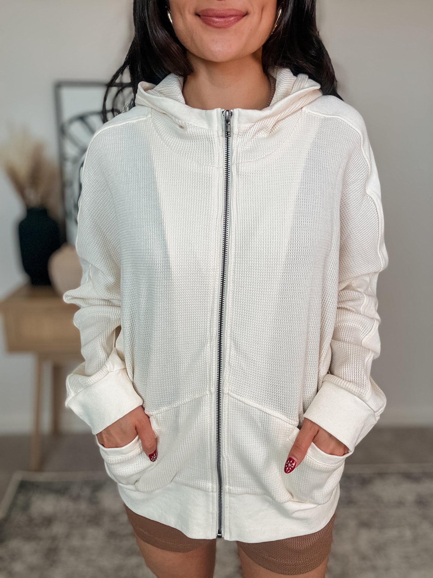 Running Errands Zip-Up Hoodie