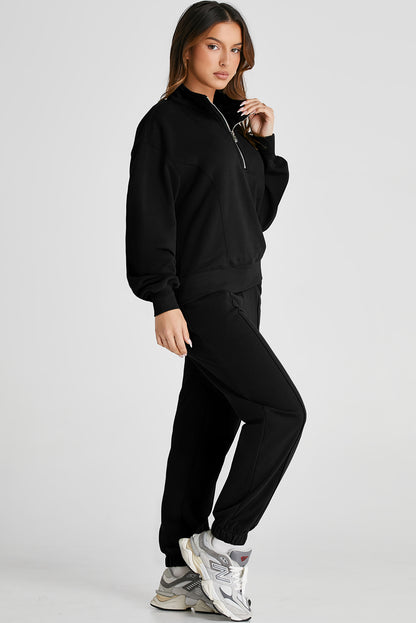 Half Zip and Joggers Active Set