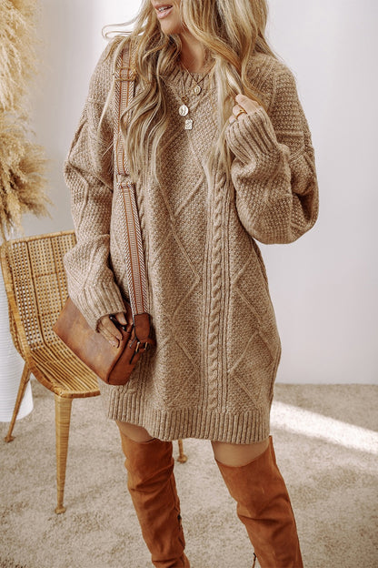 Fall to Winter Sweater Dress