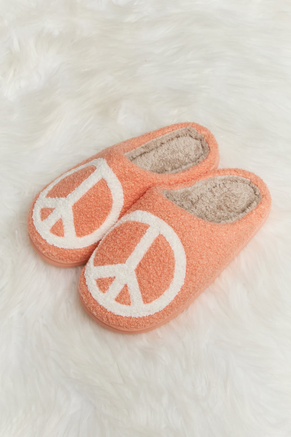 Printed Plush Slippers