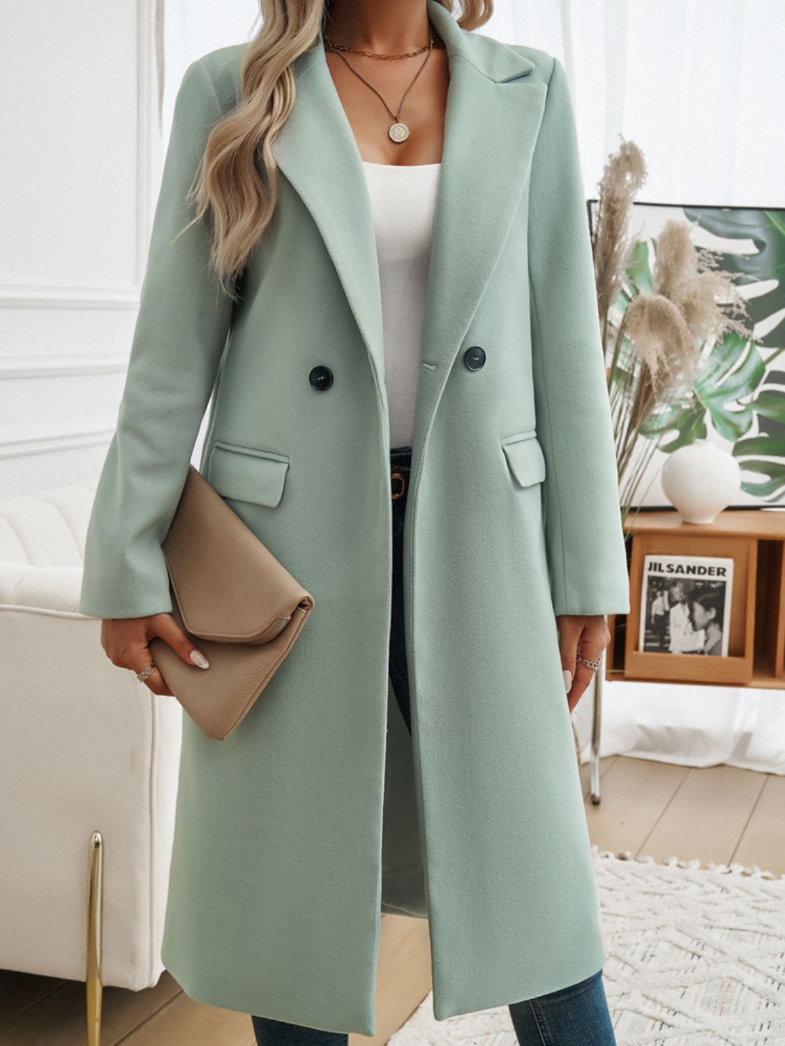 Paris Winter Pocketed Coat