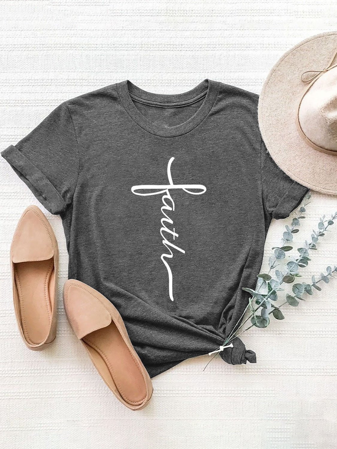 Faith Letter Graphic Tee