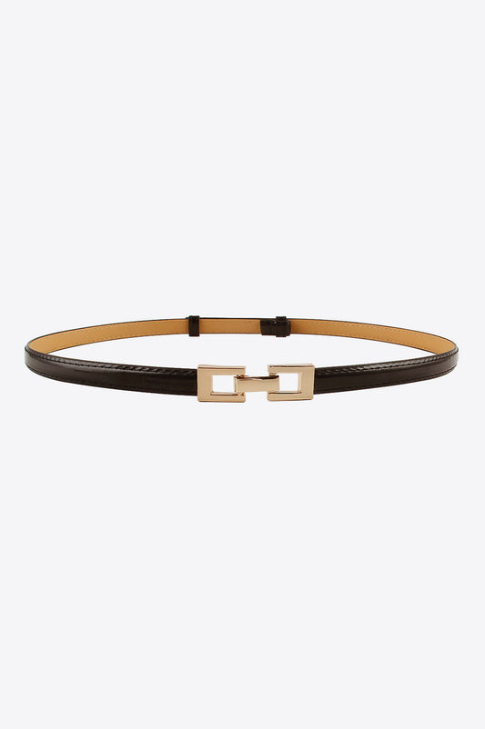 Gold Skinny Belt