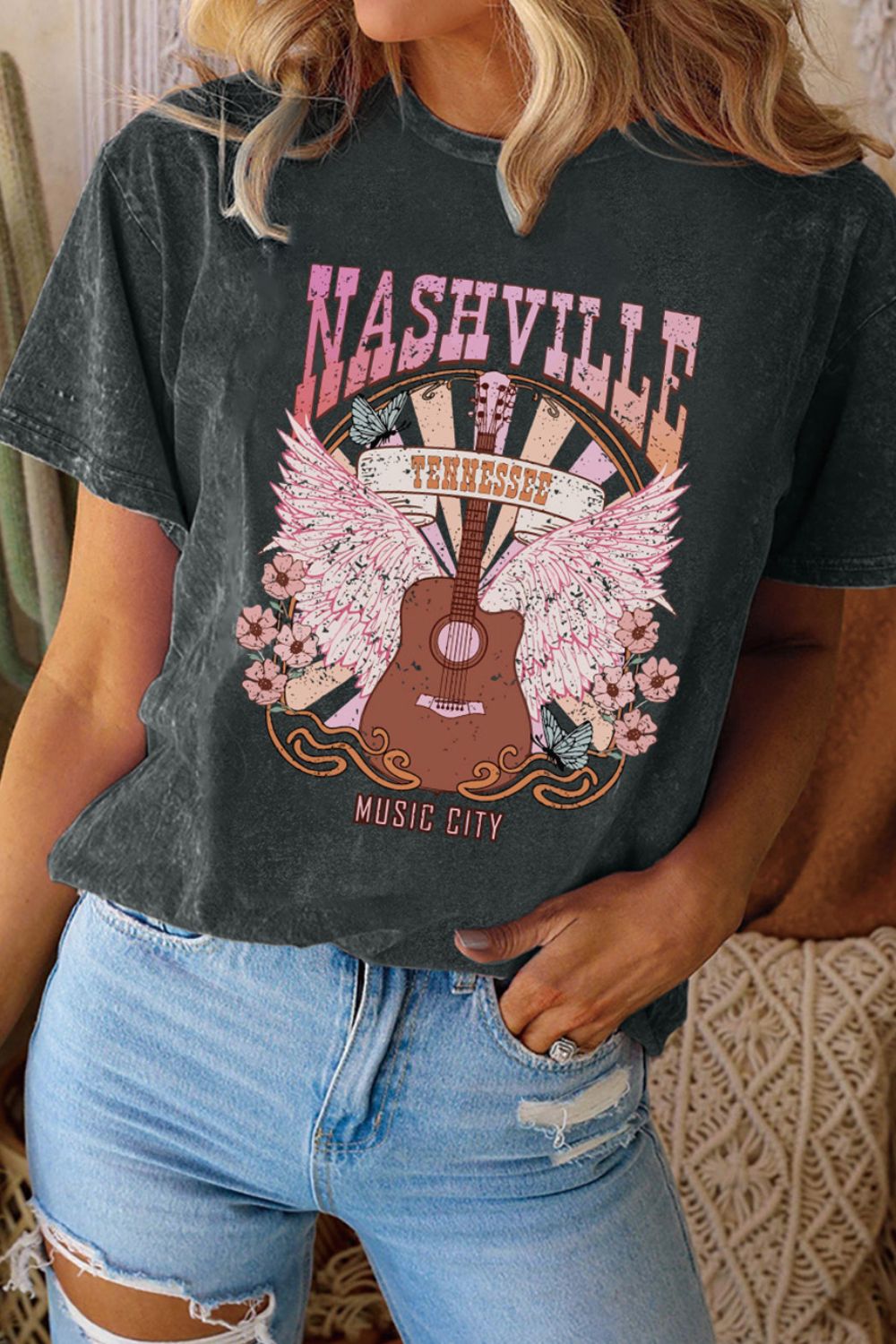 Nashville Wings Graphic Tee