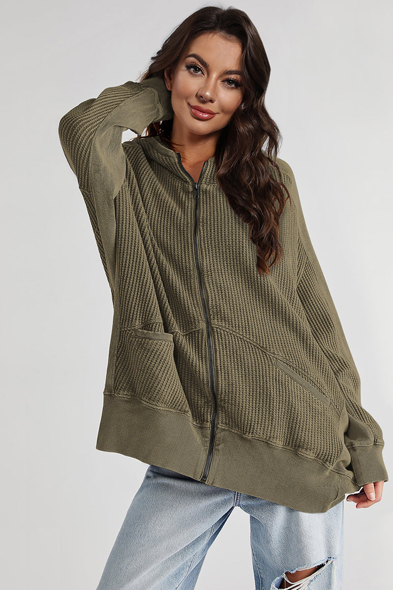 Running Errands Zip-Up Hoodie