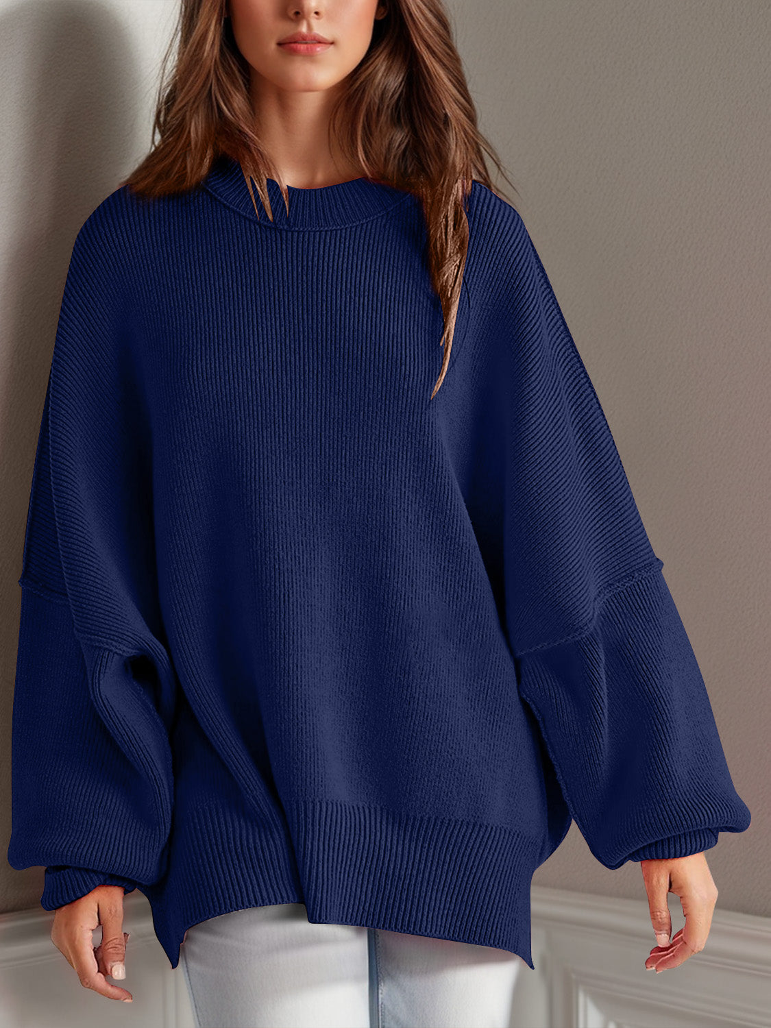 Simply Perfect Side Slit Sweater