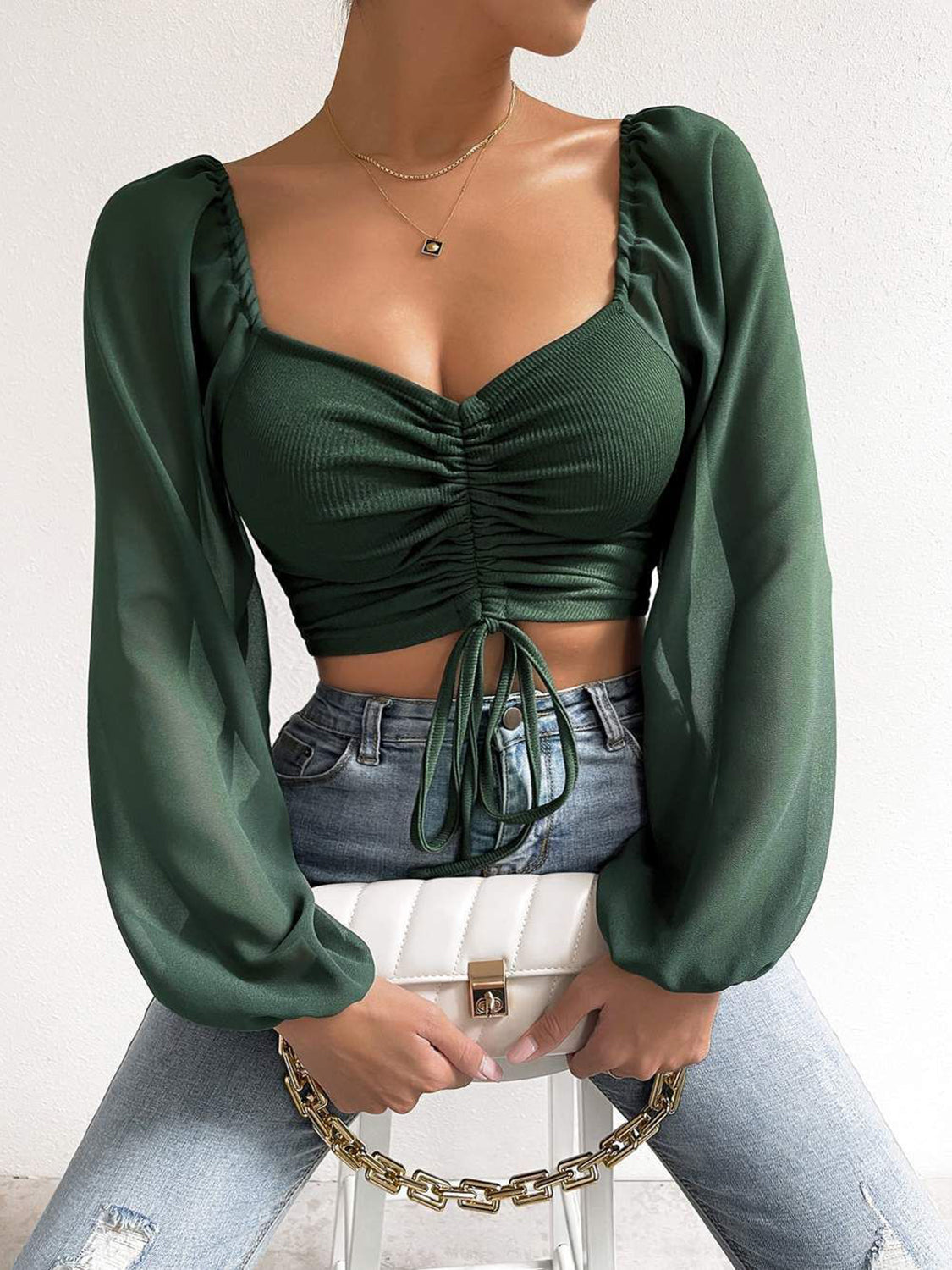 Sweetheart Crop Top