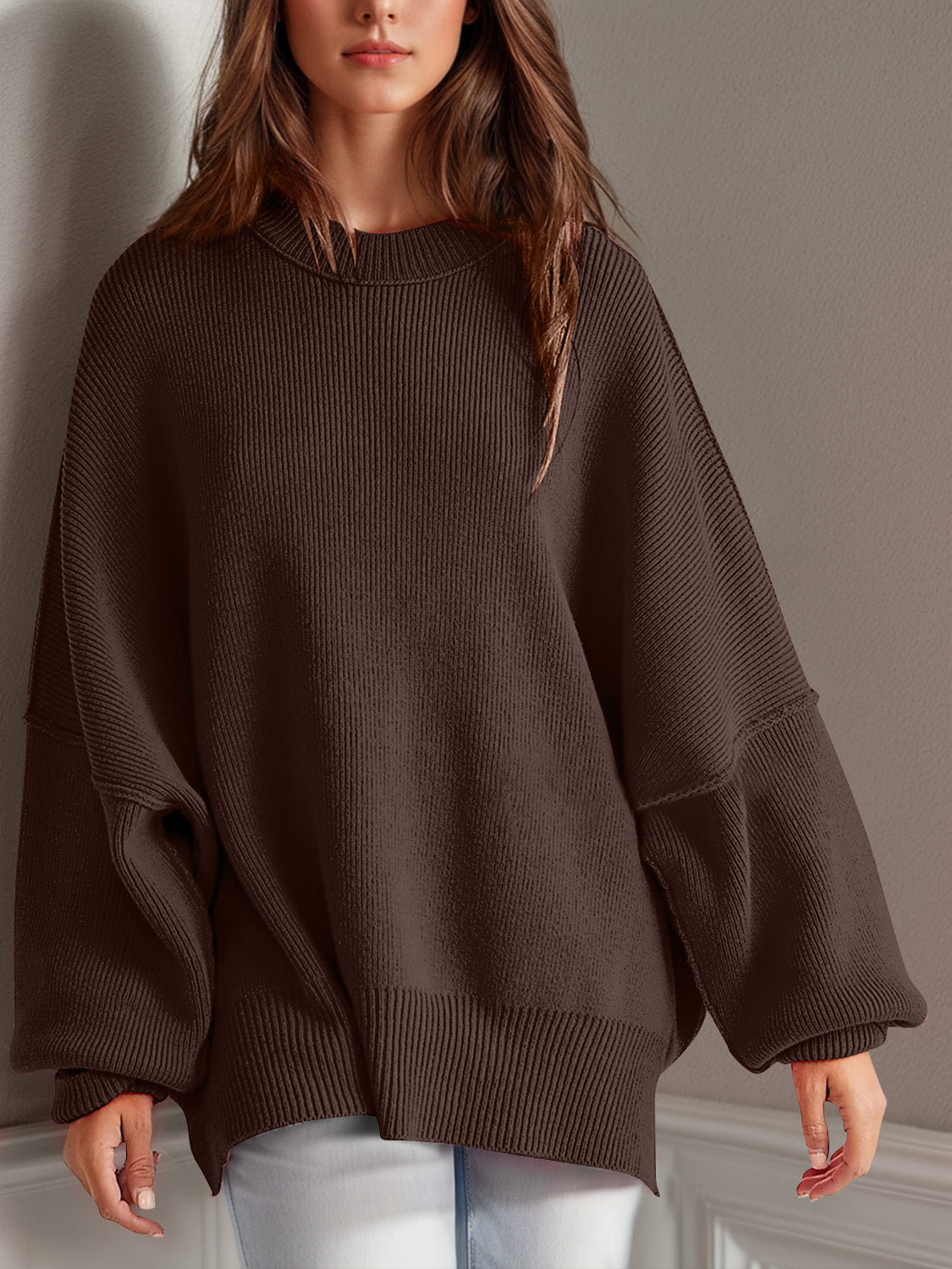 Simply Perfect Side Slit Sweater