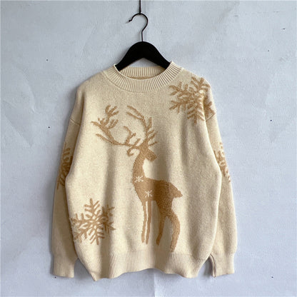 Reindeer Holiday Sweater
