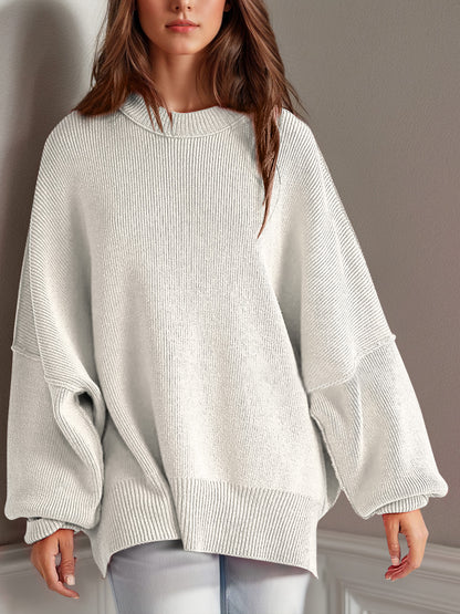 Simply Perfect Side Slit Sweater