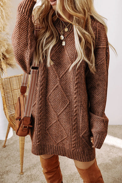 Fall to Winter Sweater Dress