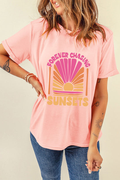 Forever Chasing Sunsets Graphic Tee