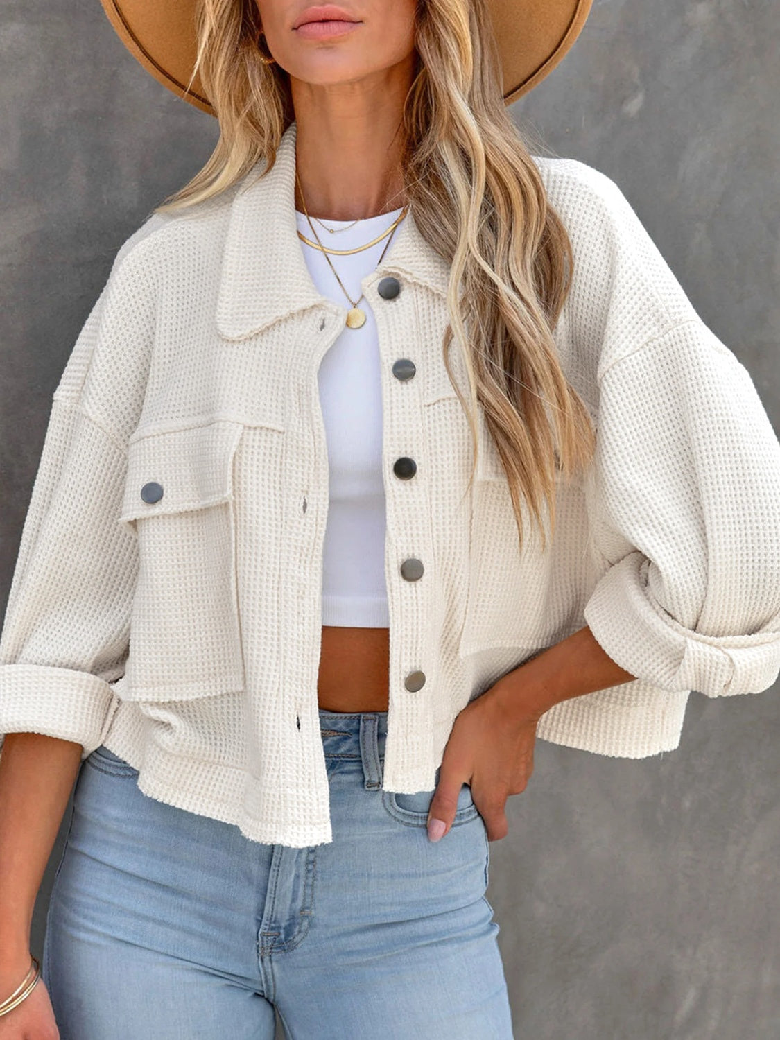 Button Up Shacket
