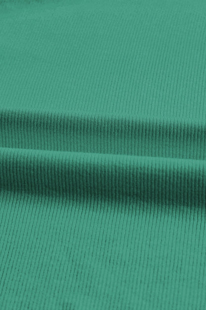 Ribbed Cropped Tank