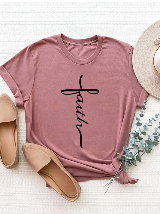 Faith Letter Graphic Tee