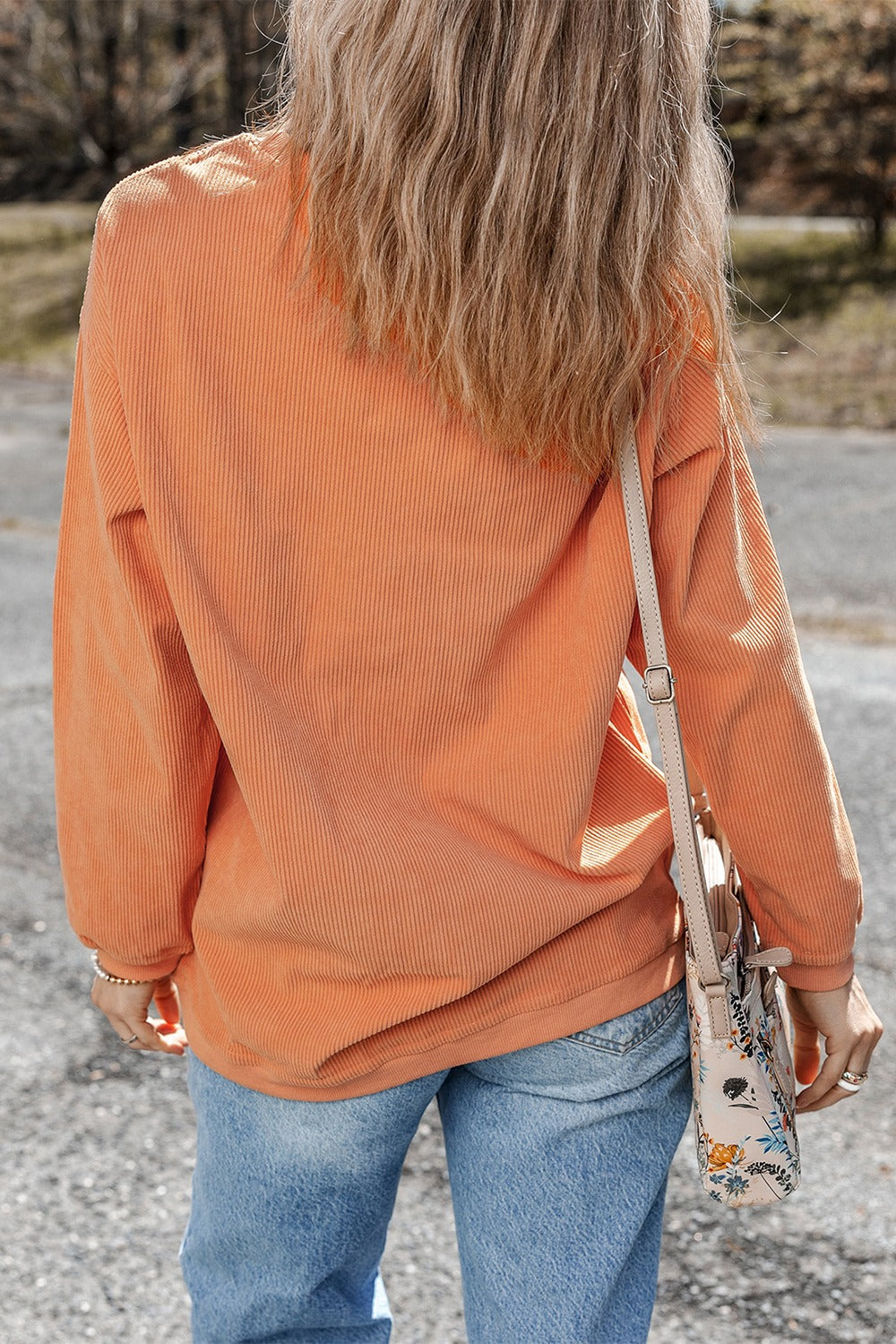 Sequin Pumpkin Sweatshirt