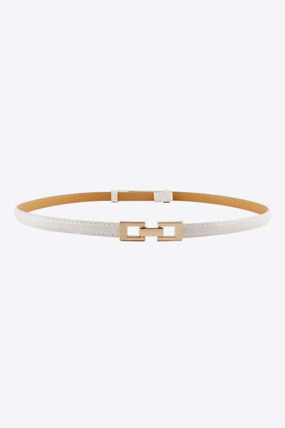 Gold Skinny Belt
