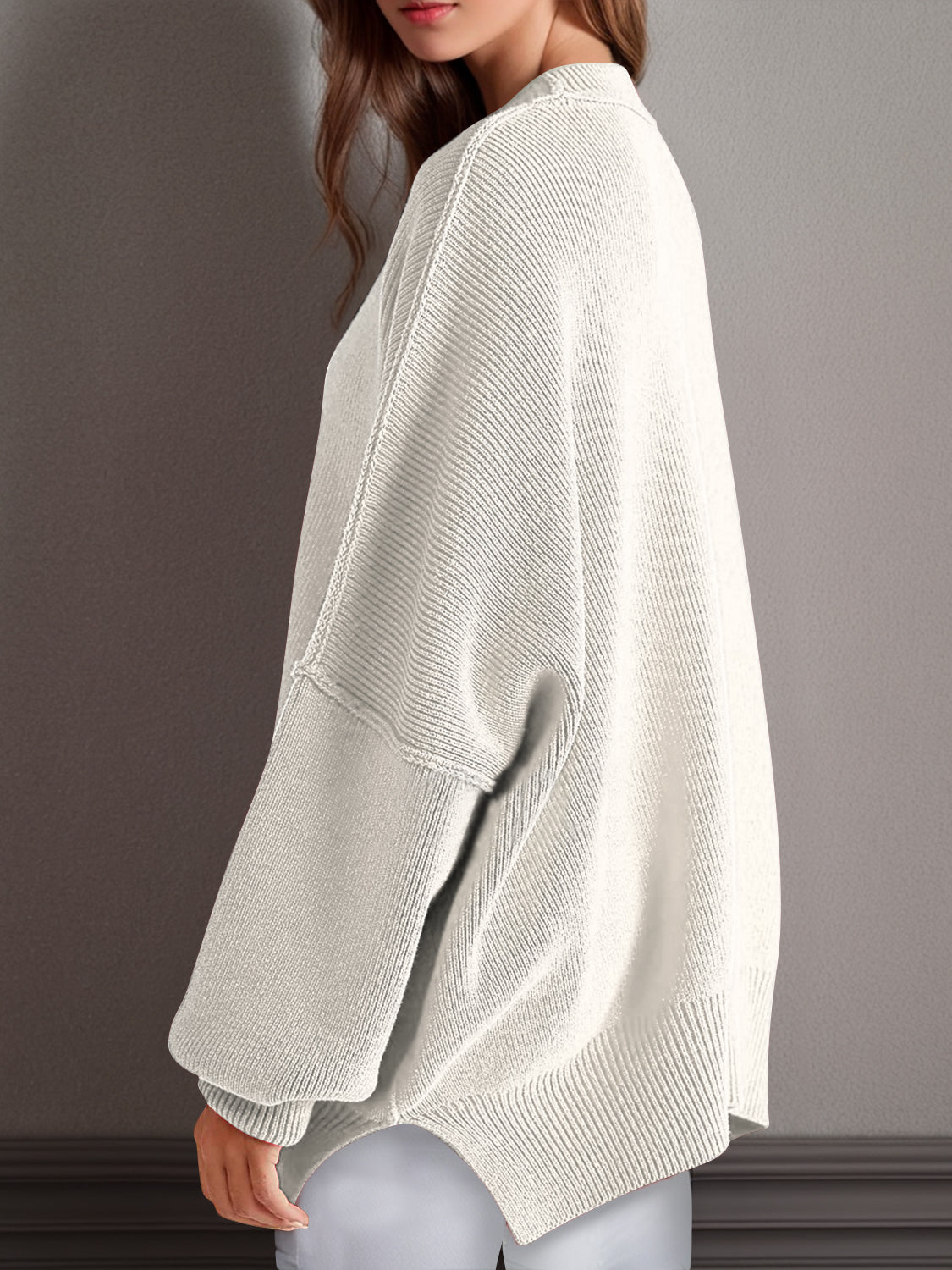 Simply Perfect Side Slit Sweater