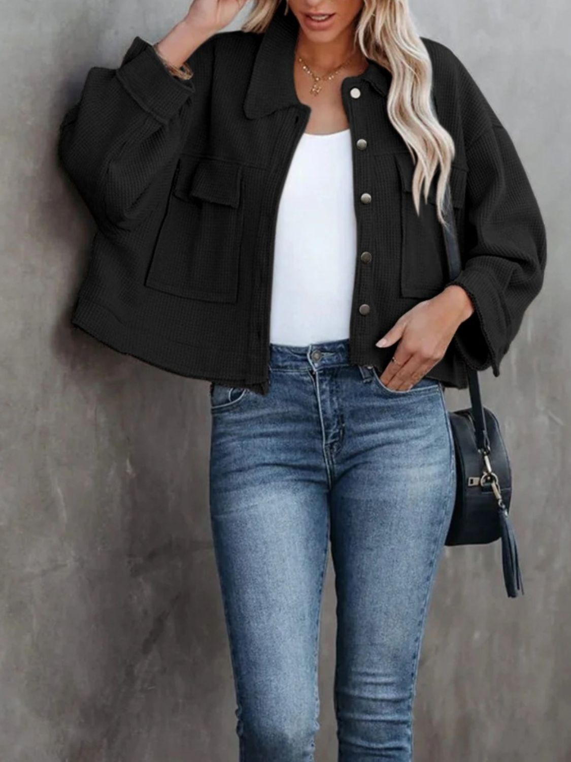 Button Up Shacket