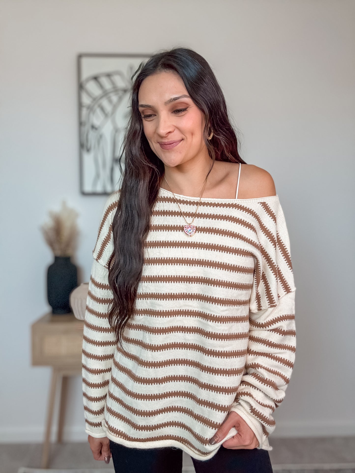 Feeling Cozy Striped Sweater