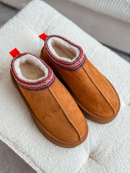 Snuggle Up Platform Slippers