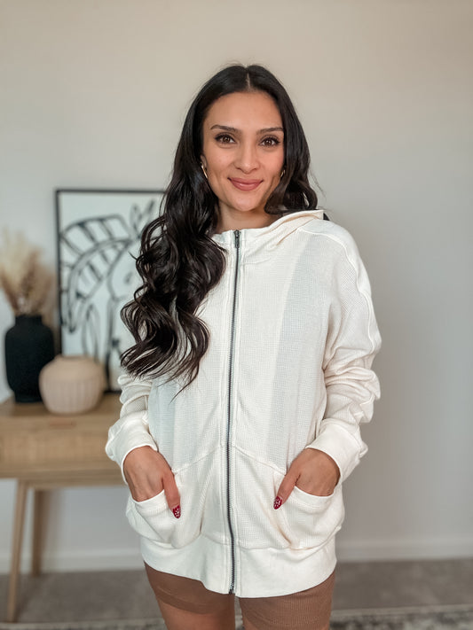 Running Errands Zip-Up Hoodie