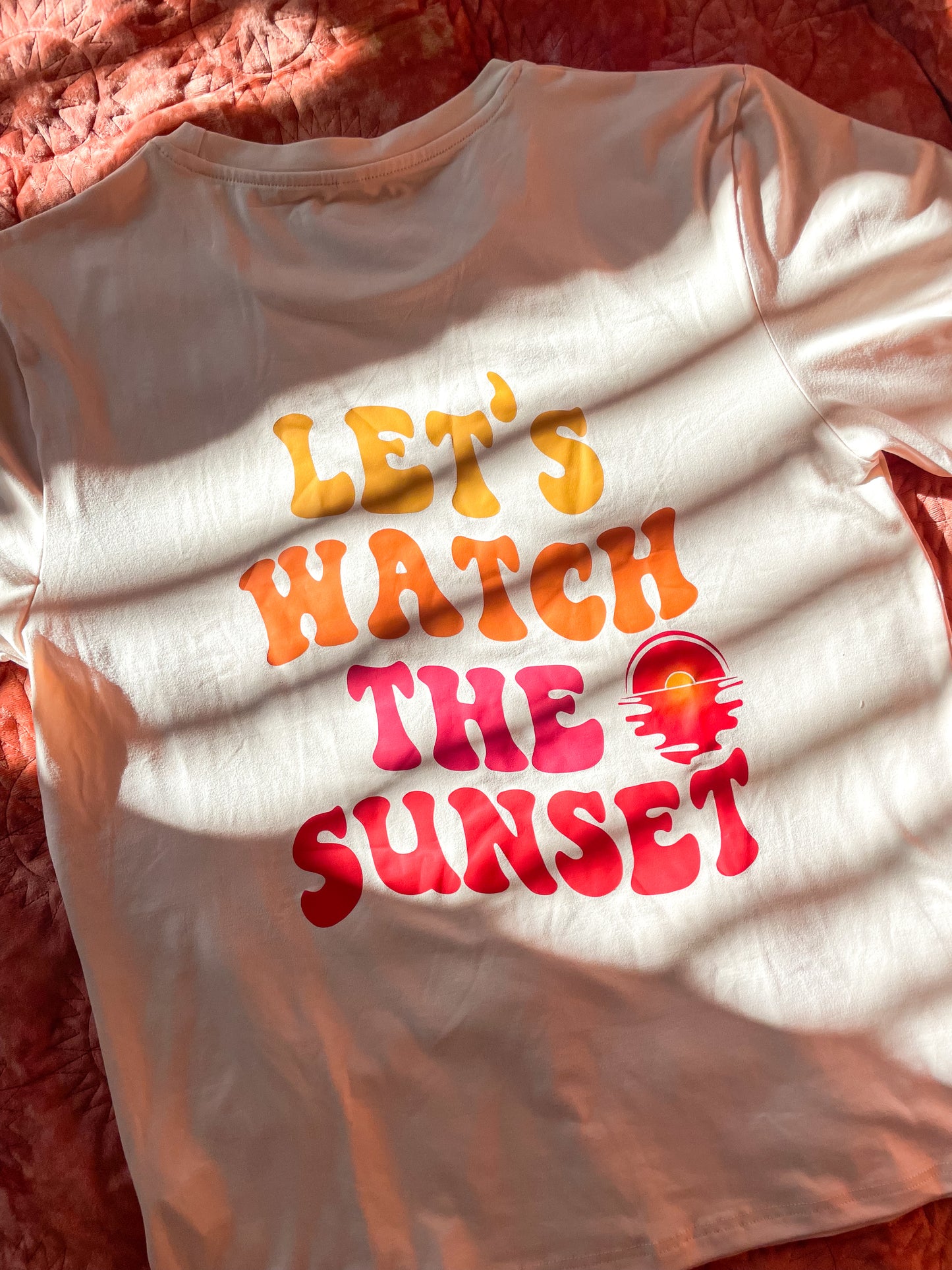 Let's Watch the Sunset Graphic Tee