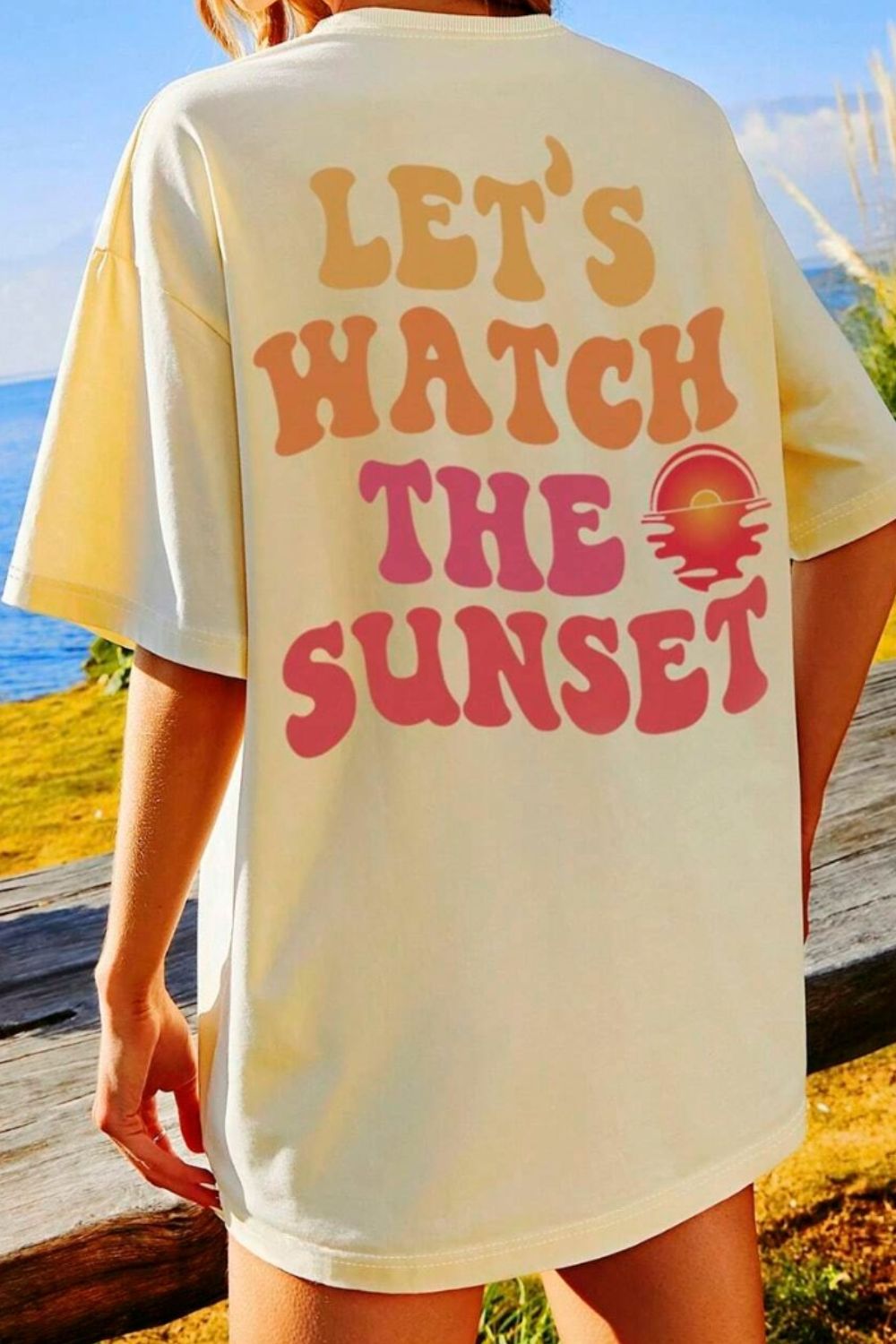 Let's Watch the Sunset Graphic Tee