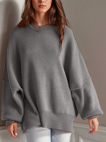 Simply Perfect Side Slit Sweater