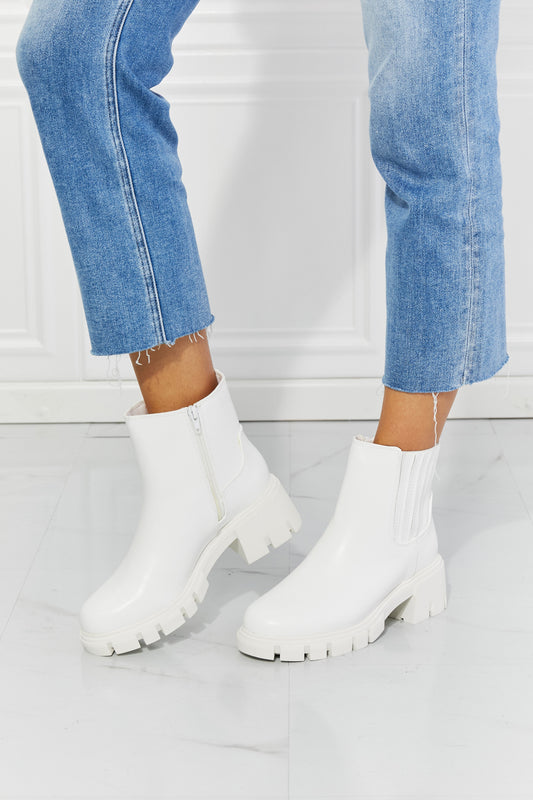 What It Takes Chelsea Boot in White