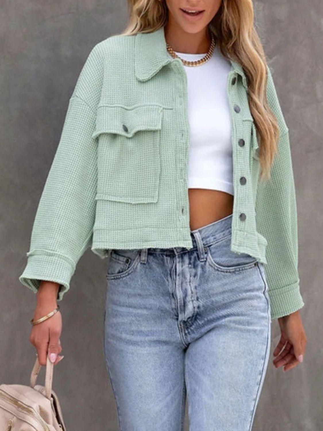 Button Up Shacket