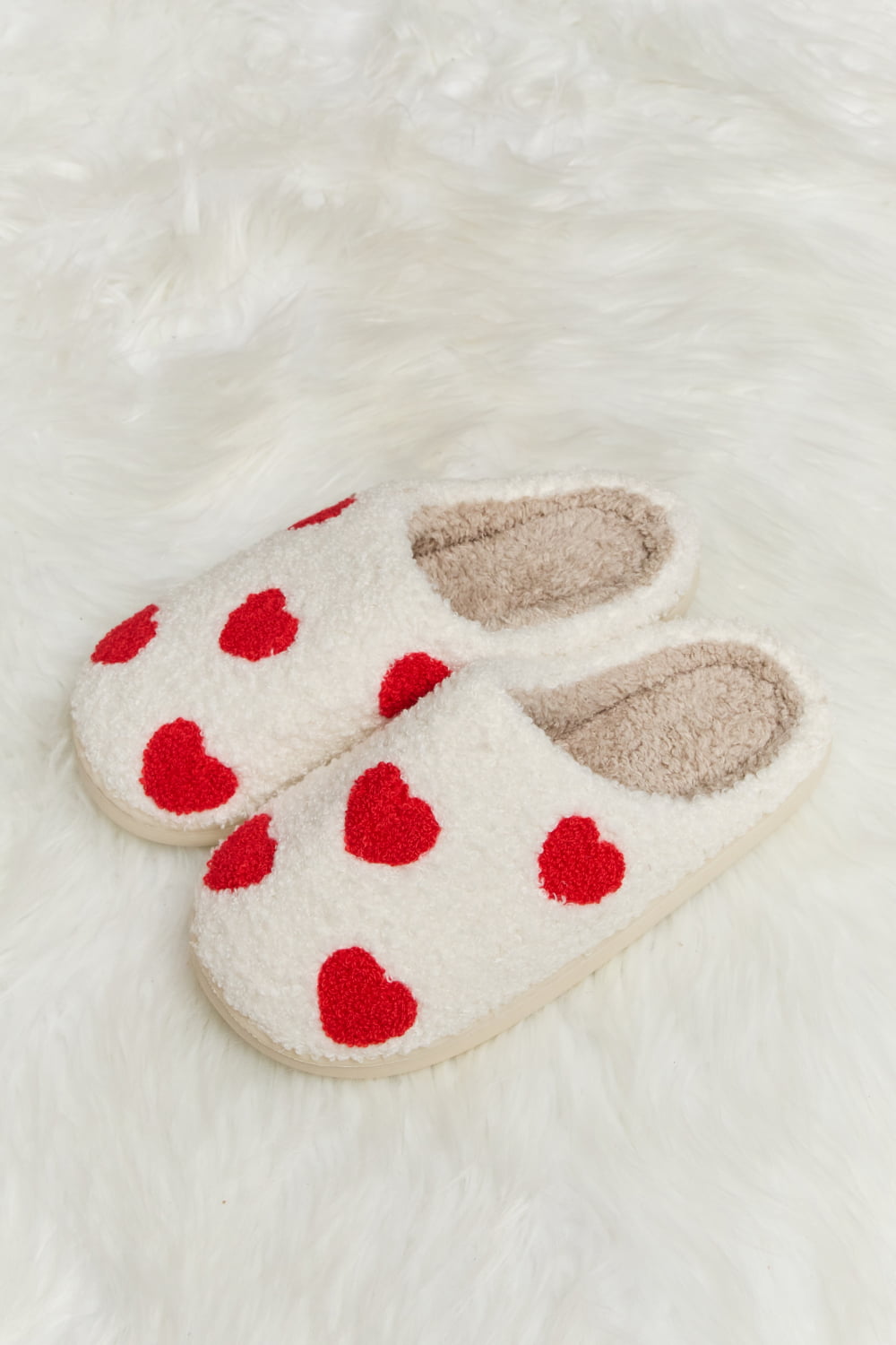 Printed Plush Slippers