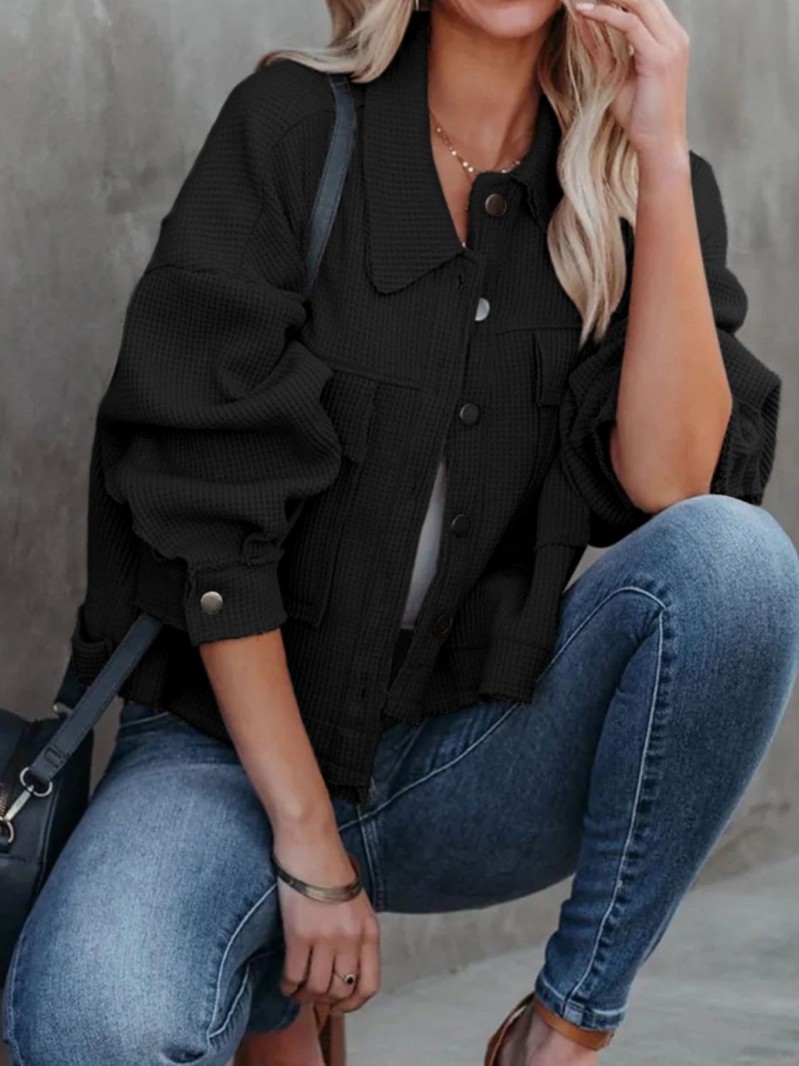 Button Up Shacket