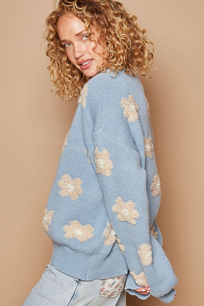 Daisy Pattern Sweater