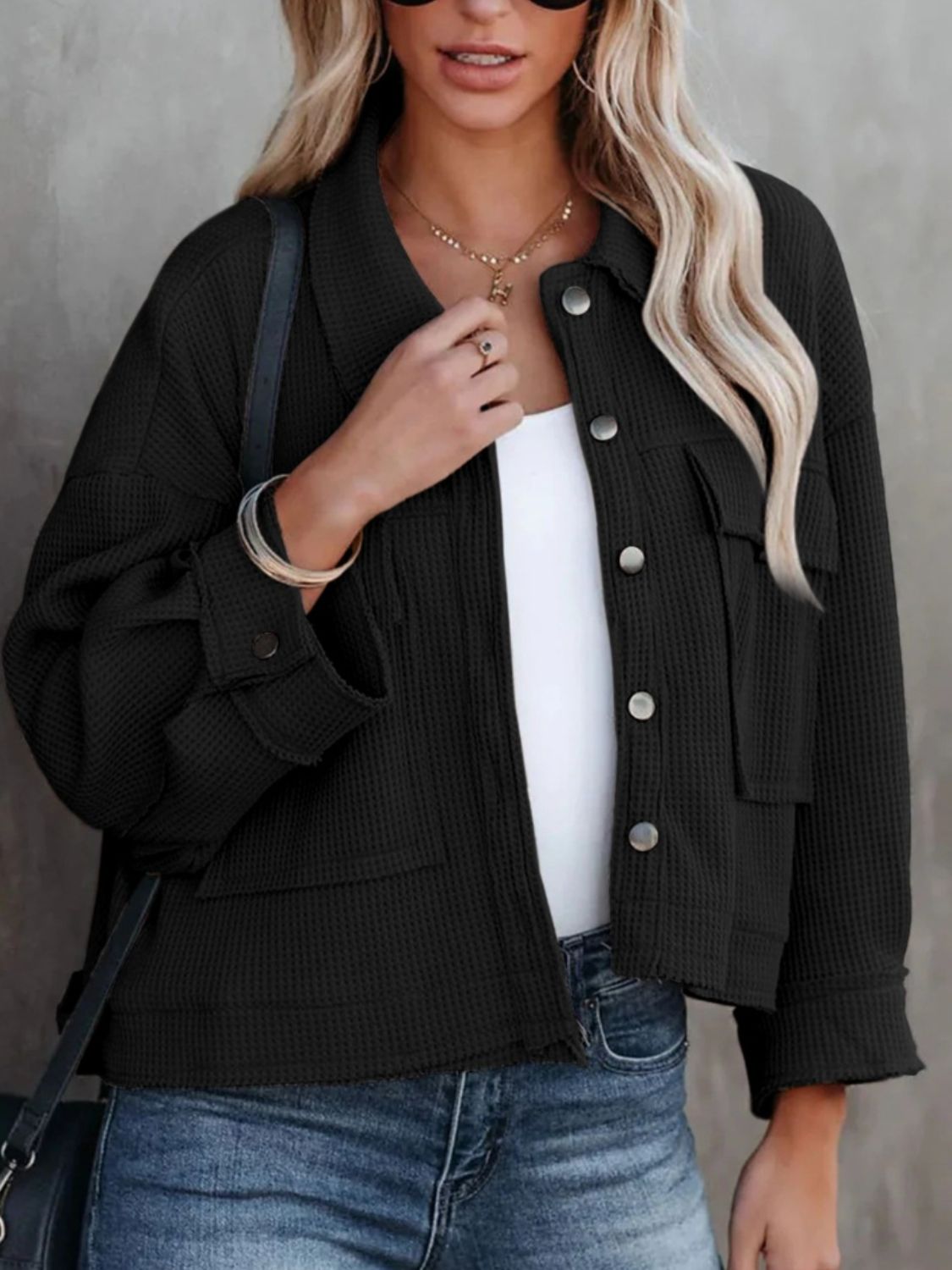 Button Up Shacket