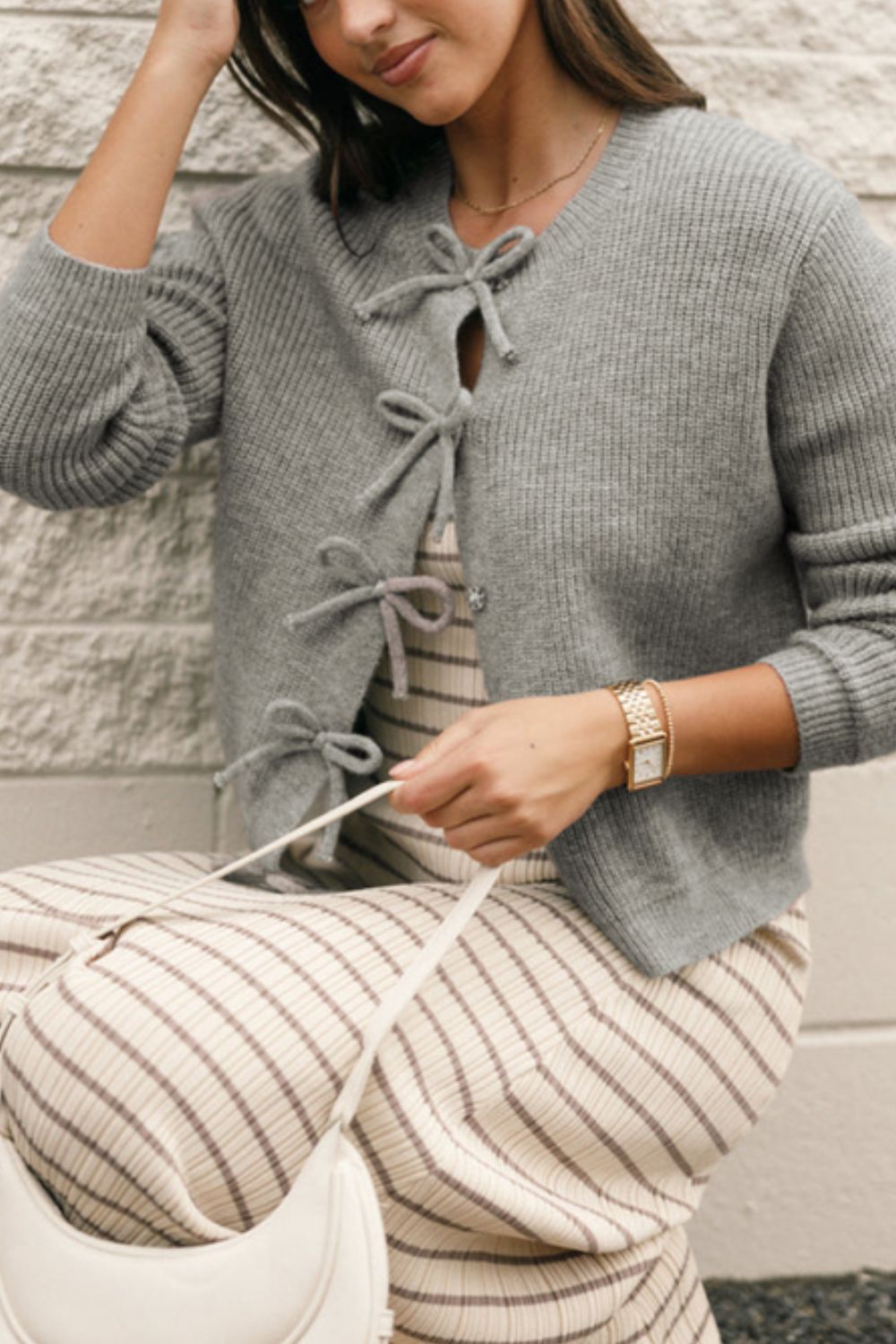 Cutesy Bow Cardigan